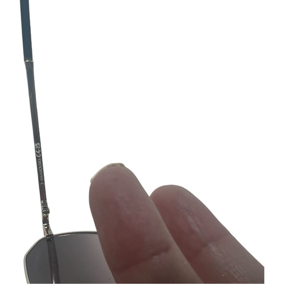 SWAROVSKI Sunglasses, Gradient tint, SK0386 32B, Black rhinestones women men - Picture 5 of 11